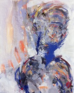 2000年ディプティクの右側パネル、David Bowie（181145を参照） 作： Stephen Finer
